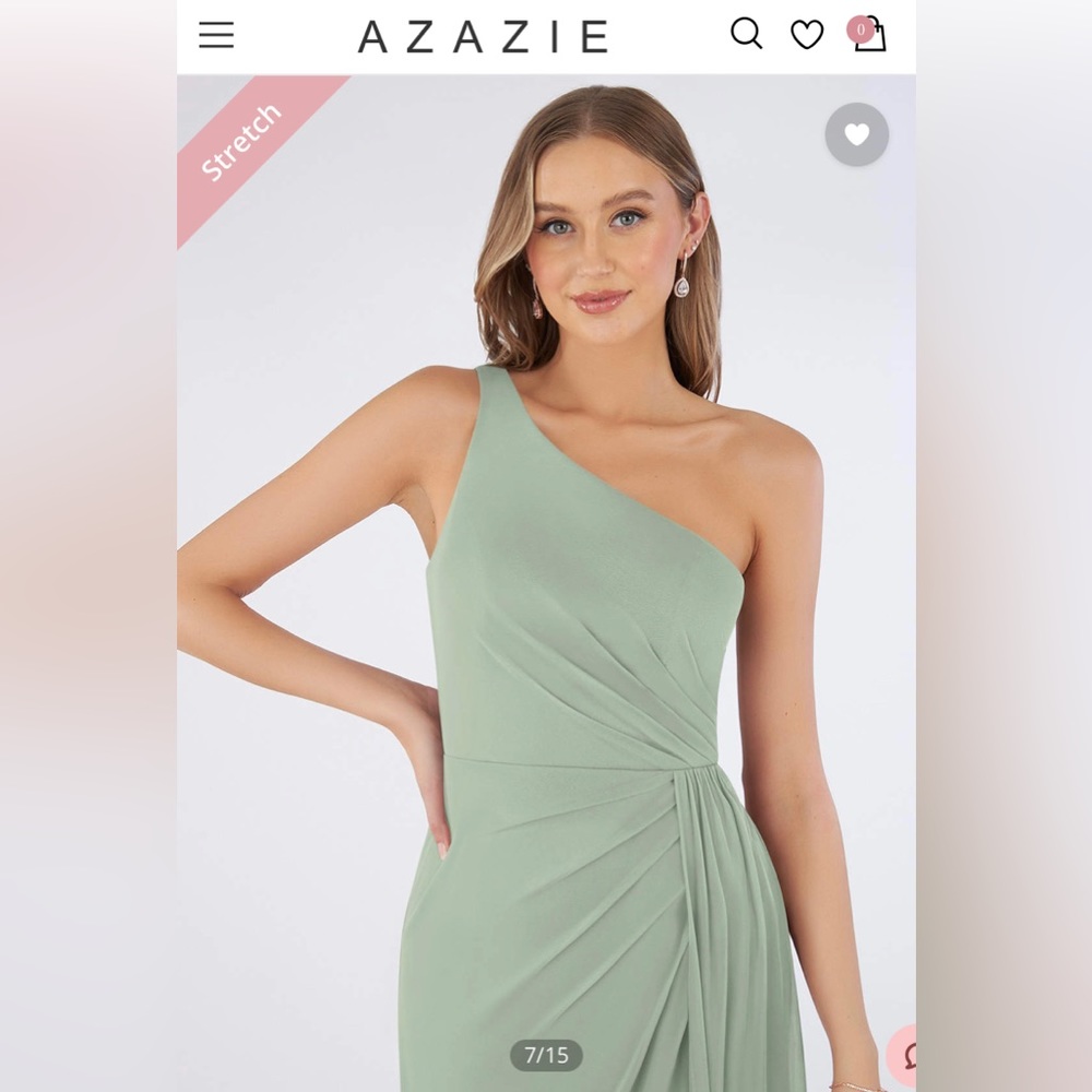 AZAZIE JHENE unaltered, size 4 in Dusty Sage